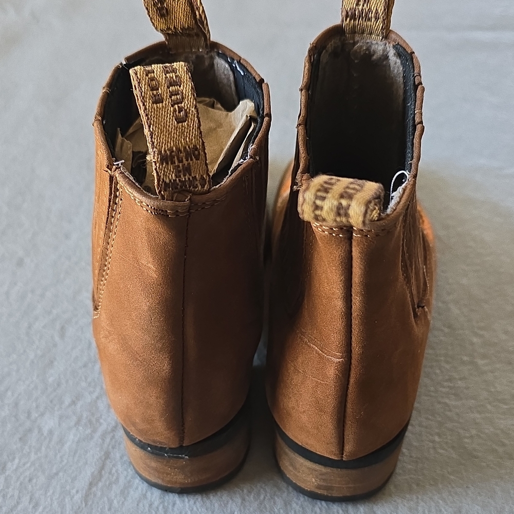 Sunflower Embroidered Kids Boots - Picture 3 of 7
